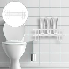  Etagere Toilette Meuble Wc Rangement Salle De Bain Sur Toilettes