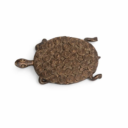 Tortue dogon bronze mali - bronze,