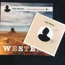 Lot vinyle + carte dédicacée