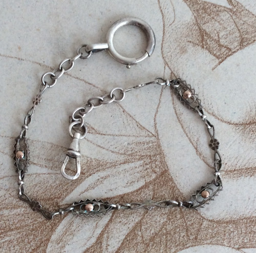 Chaine montre chatelaine en - de,