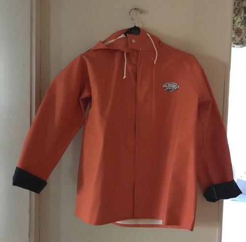 Orange raincoat new england - -,