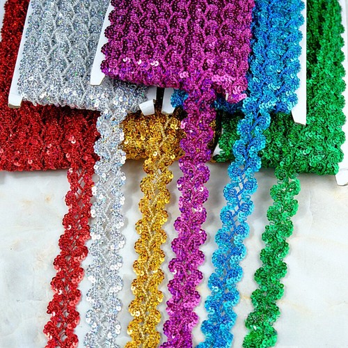 Mètres sequin ruban - ruban, bias