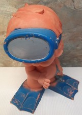 FIGURINE Pouet Baigneur  pêcheur