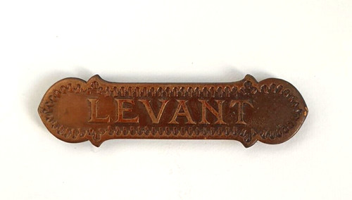 Barrette orientale levant en - barrette, "levant"