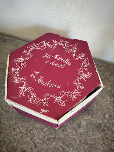 Assiettes porcelaine cnp - 6, en