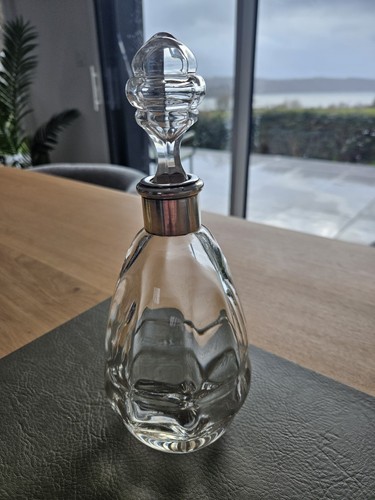 Carafe verre métal - verre, à