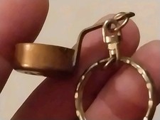 PORTE CLE PUBLICTAIRE ANCIEN LES ATELIERS DU CUIVRE CASSEROLES VILLEDIEU PARIS