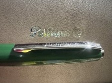 PELIKAN Stylo Plume Pelikano VERT Écrit Avec Des Cartouches Vintage