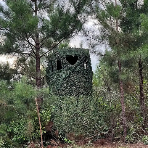 Voile ombrage camouflage