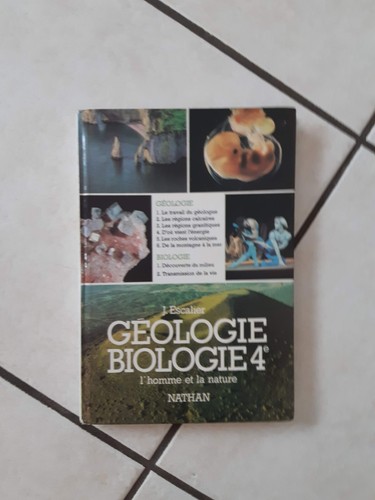 Livre géologie biologie - livre, 4