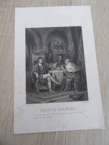 Gravure quentin durward - gravure,