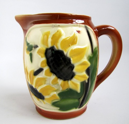 Ancien pichet tournesol - ancien,