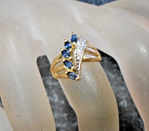 Bague jaune 18k - bague,