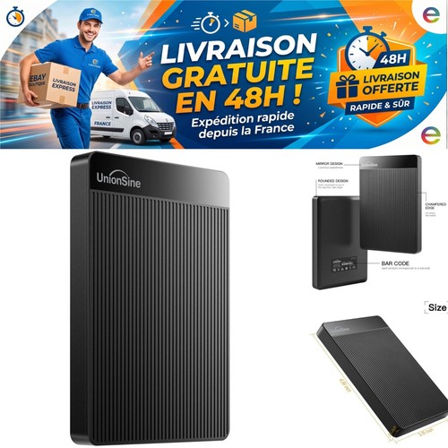 Unionsine disque dur externe - unionsine,