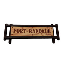 PLAYMOBIL * WESTERN * Pancarte