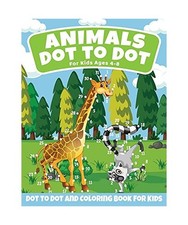 Animals Dot to Dot Coloring