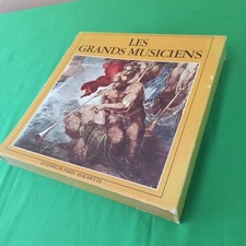 Grand Coffret vintage  11 disques LP 33t-1/3 "Les grands musiciens"