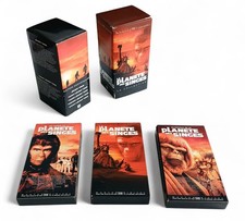 Coffret 3 Cassettes VHS La Planète des Singes – SECAM – Version FR – Bon état