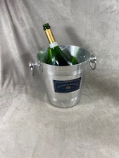 Vintage Champagne Besserat de Bellefon Aluminum Bucket Made in France