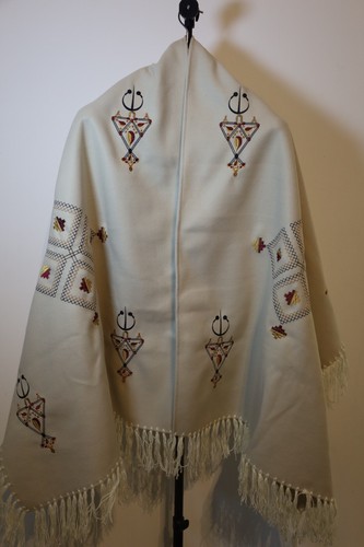 Poncho artisanal tissarnase - poncho,