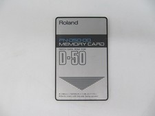 Carte mémoire Roland PN-D50-00 pour D-50 / D-550 testée Japon