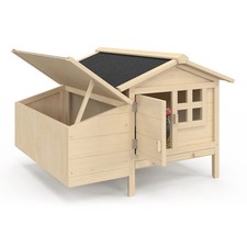 Poulailler sur pilotis XXL avec pondoir en bois