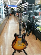 Guitare électrique (Gibson) semi-acoustique Sunburst ES339 3,45 kg avec étui ...