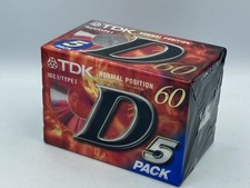 Pack TDK D-60EB5 Lot 5