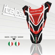 Protège Réservoir "Top Wings" adapté pour Ducati Monster carbon look