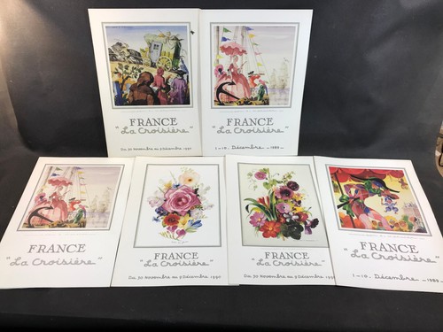 Lot menus paquebot le - lot, du