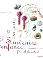Souvenirs d'enfance au point de croix Véronique Enginger très rare épuisé
