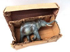 BF Grand Elephant d'Afrique Plomb Creux Etat Quasi Neuf +Boite BF France 1930