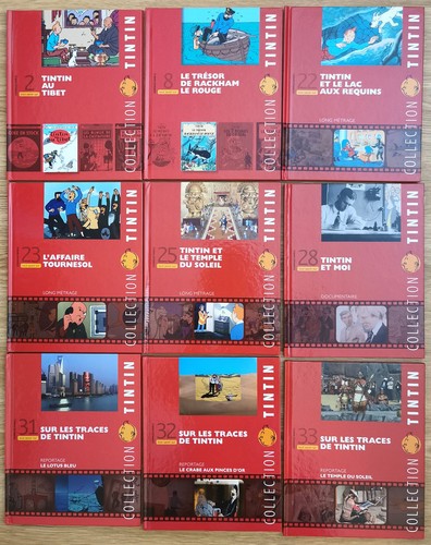 Tintin lot 10 livrets - tintin,