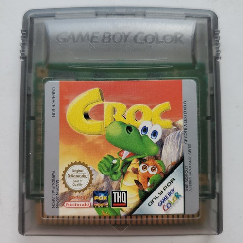 Croc gameboy color game - gameboy,