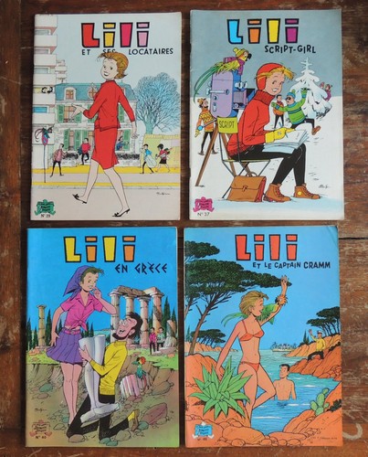 Lot espiègle lili - bd,