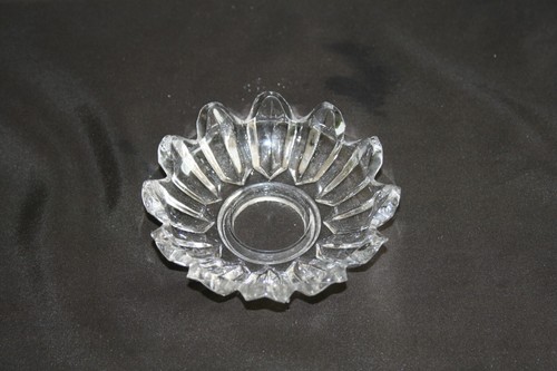 Bobèche ancienne cristal - bobèche,