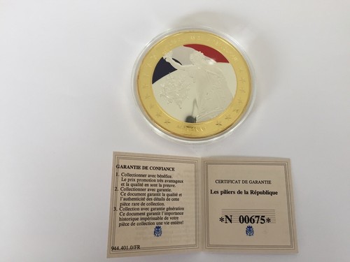 Médaille marianne les piliers - médaille,