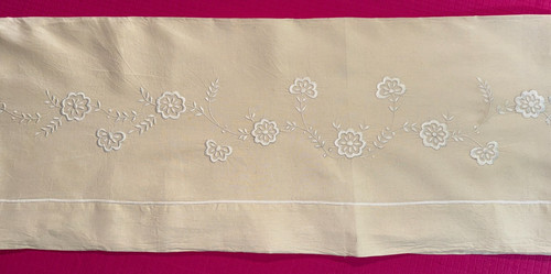 Drap ancien métis fleur - ancien,