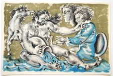 Lithographie Originale De Hans