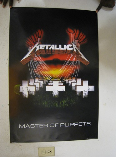 Affiche metallica master - master, of