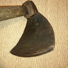 ancienne herminette Outil de charpentier menuisier 19 ème n°3