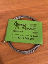 Vintage Derailleur  Steel Cable  VTT Shimano  NOS indeca