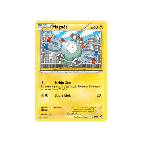 Pokemon tcg 138 magnéti - pokemon, 42/138