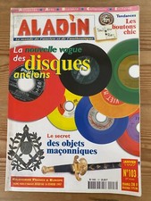 Revue Aladin N°103 Spécial disques 33 t et 45 t vinyles anciens