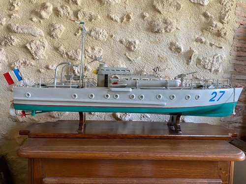 Militaria maquette bateau - militaria:maquette,