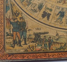 jeu de l oie franco russe 1898 alliance France Russie antique russian board game