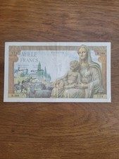 France Billet Ancien 1000