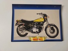 Carte Fiche Moto Passion Édition Atlas Kawasaki 900 Z1