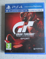 JEU PS4 GRAND TURISMO SPORT EN TBE
