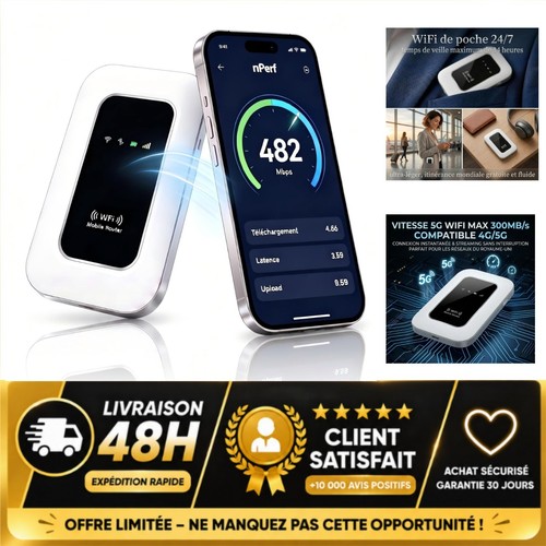 Routeur portable débloqué - routeur, 5g